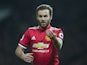 Juan Mata in action during the Premier League game between Manchester United and Southampton on December 30, 2017