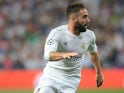 Dani Carvajal in action for Real Madrid in May 2016