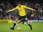 Watford midfielder Etienne Capoue in action during the Premier League clash with Tottenham Hotspur at Vicarage Road on January 1, 2017