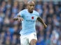 Fabian Delph in action for Manchester City on November 5, 2017