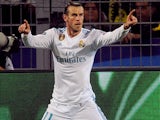 Gareth Bale in action for Real Madrid in September 2017