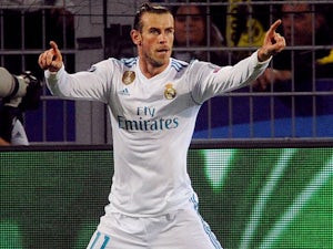 Gareth Bale in action for Real Madrid in September 2017