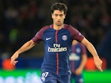 Javier Pastore in action for Paris Saint-Germain in the Champions League on November 22, 2017
