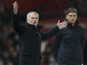 United boss Jose Mourinho: 