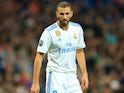 Karim Benzema in action for Real Madrid in October 2017
