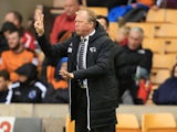 Steve McClaren in charge of Derby County in November 2016