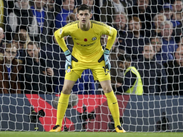 Courtois: 'Players are manufacturing contact'