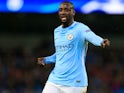 Yaya Toure in action for Manchester City on November 21, 2017