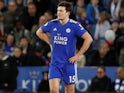 Harry Maguire in action for Leicester City on December 29, 2018