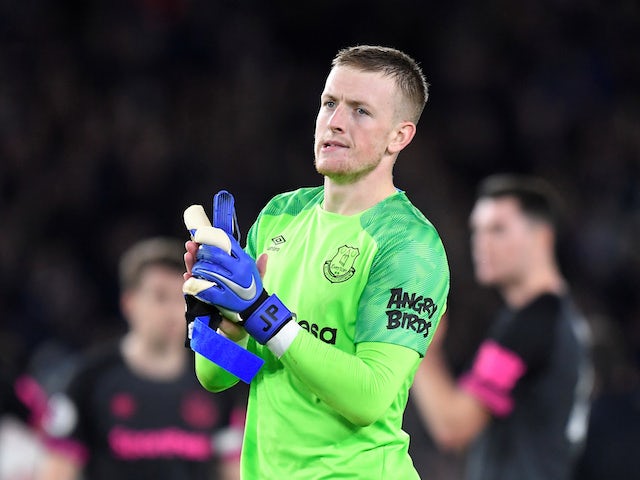 Pickford 'disgusted' with mistake for Benteke goal