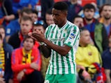Junior Firpo in action for Real Betis on November 11, 2018