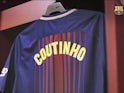 Philippe Coutinho's Barcelona shirt pictured on January 6, 2018