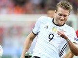 Andre Schurrle in action for Germany in June 2016