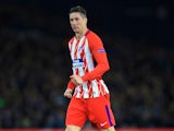 Fernando Torres in action for Atletico Madrid in December 2017