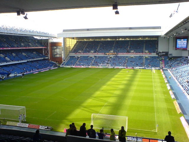 Two men injured in Ibrox football violence