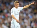 Toni Kroos in action for Real Madrid in May 2016