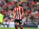 Jack Rodwell in action for Sunderland in August 2016