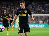 Kevin Gameiro in action for Atletico Madrid in September 2016