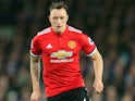 Phil Jones in action for Manchester United on January 1, 2018
