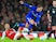 Jack Wilshere tackles Eden Hazard during the EFL Cup semi-final second leg between Arsenal and Chelsea at the Emirates Stadium on January 24, 2018