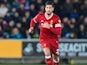 Emre Can in action during the Premier League game between Swansea City and Liverpool on January 22, 2018