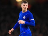 Chelsea midfielder Ross Barkley in action during his side's EFL Cup semi-final with Arsenal at the Emirates Stadium on January 24, 2018