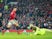 Alexis Sanchez scores a penalty past Jonas Lossl in the Premier League game between Manchester United and Huddersfield Town on February 3, 2018