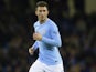 Aymeric Laporte in action for his new side during the Premier League game between Manchester City and West Bromwich Albion on January 31, 2018