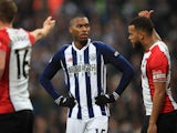 Daniel Sturridge in action for West Bromwich Albion against Southampton in the Premier League match on February 3, 2018