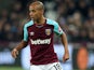 Joao Mario in action during the Premier League game between West Ham United and Crystal Palace on January 30, 2018