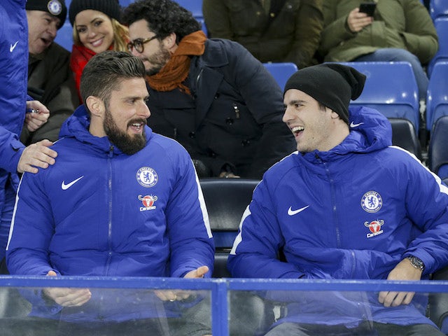 Conte: 'Giroud competition good for Morata'