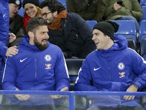 Team News: Olivier Giroud on bench for Chelsea