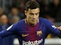 Philippe Coutinho in action for Barcelona on January 28, 2018