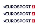 Logos for Eurosport 3, 4 and 5