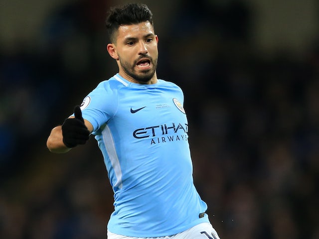 Aguero faces fitness test ahead of derby