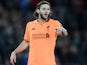 Adam Lallana in action for Liverpool on February 11, 2018