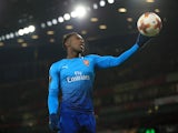 Danny Welbeck of Arsenal during the Europa League match against Ostersunds FK on February 22, 2018