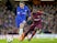 Eden Hazard and Samuel Umtiti in action during the Champions League group game between Chelsea and Barcelona on February 20, 2018