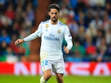 Isco in action for Real Madrid in October 2017