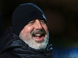 Rochdale manager Keith Hill has a laugh on February 6, 2018