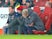 Arsene Wenger and his backroom staff in despair during the Premier League game between Arsenal and Manchester City on March 1, 2018
