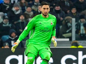 Milan keeper Donnarumma 'available for £35m'