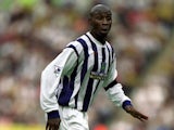 Jason Roberts in action for West Bromwich Albion in 2002