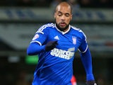 David McGoldrick in action for Ipswich Town in January 2015