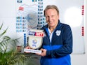 Cardiff City manager Neil Warnock poses with his Championship manager of the month award for February 2018