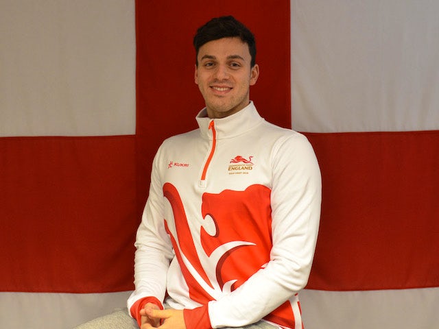 Team England's James Guy pictured prior to the 2018 Commonwealth Games