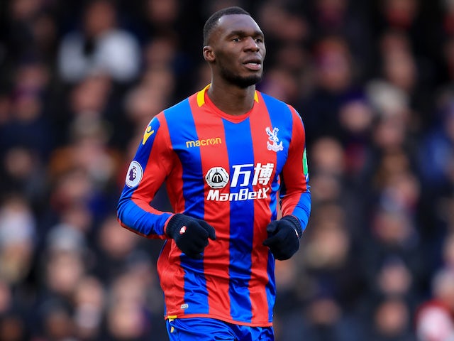 Christian Benteke in action for Crystal Palace on February 4, 2018