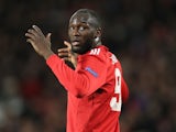 Romelu Lukaku in action during the Champions League round-of-16 game between Manchester United and Sevilla on March 13, 2018