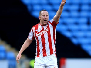 Charlie Adam in action for Stoke City on January 8, 2018