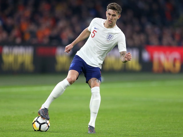 John Stones ruled out with concussion